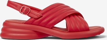 Sandalo con cinturino 'Spiro' di CAMPER in rosso