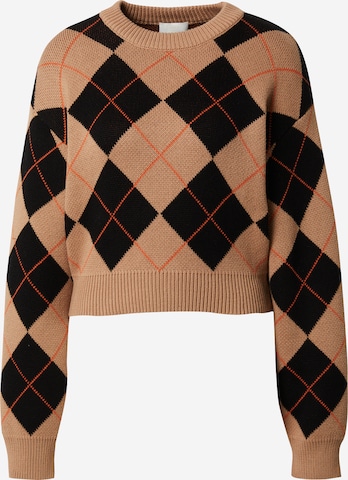 LeGer by Lena Gercke Sweater 'Miles' in Brown: front