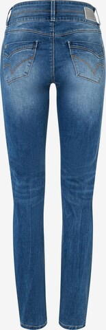 Skinny Jean 'ENYA' TIMEZONE en bleu