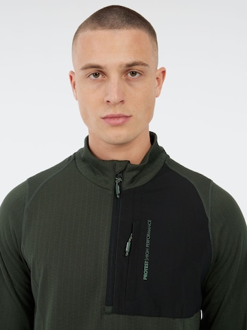 PROTEST Sports sweatshirt 'PRTCatcher' in Green