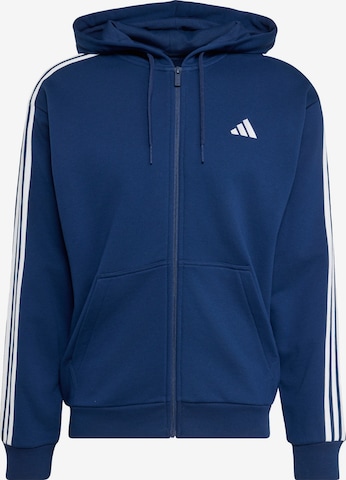 ADIDAS SPORTSWEAR Sportsweatvest 'Essentials' in Blauw: voorkant