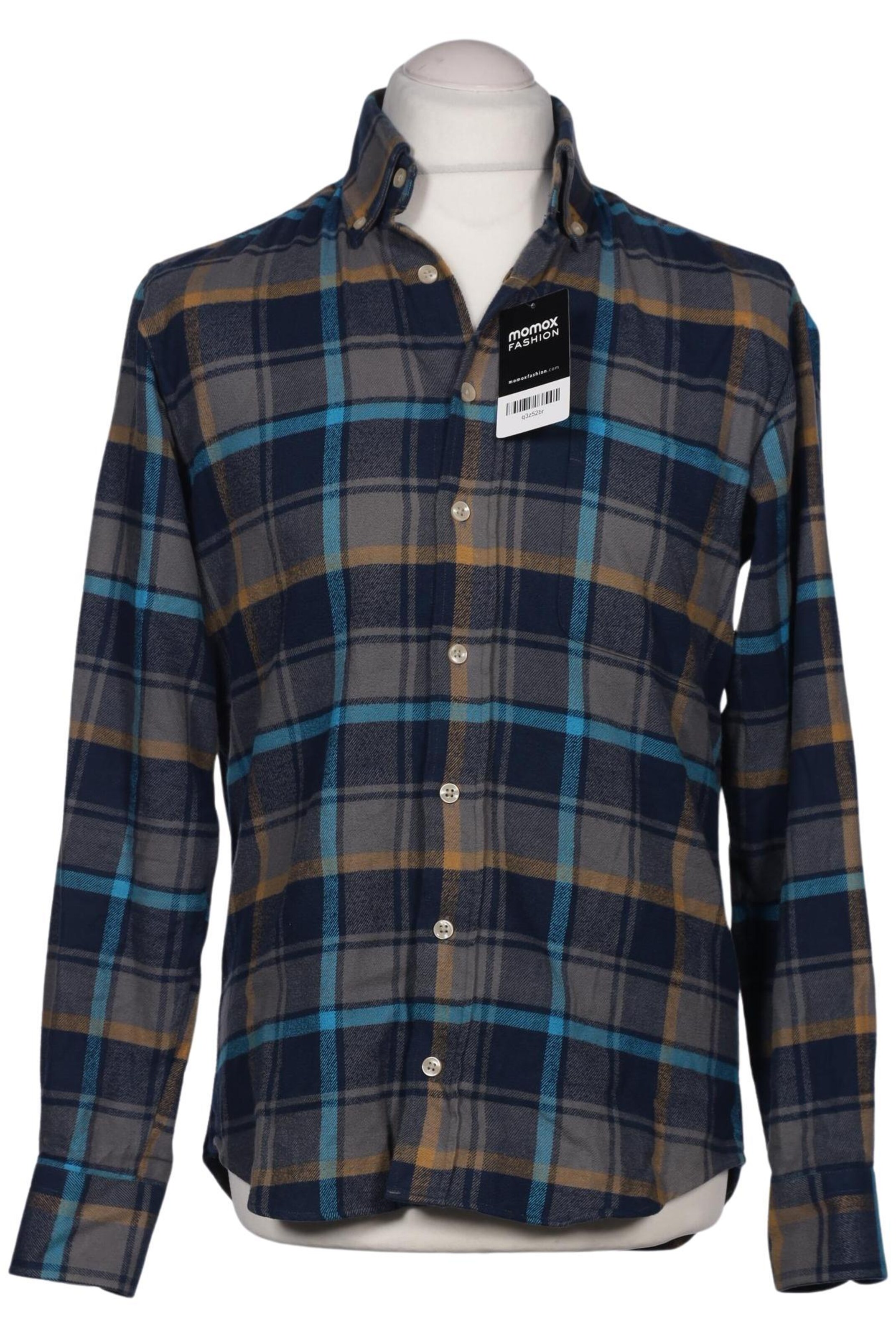 Tom Rusborg Button Up Shirt in L in Blue: front