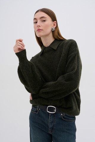 My Essential Wardrobe - Jersey 'Tammie' en verde: frente
