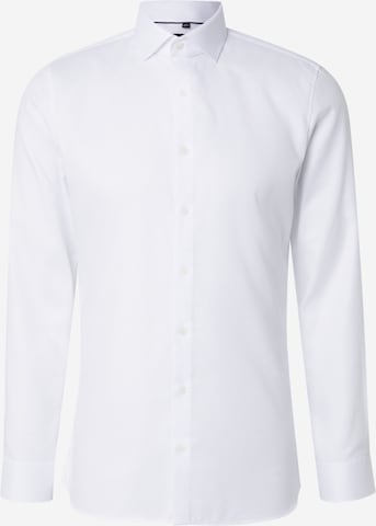 Slim fit Camicia di OLYMP in bianco: frontale