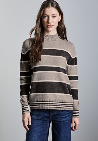 STREET ONE Pullover in Beige: Vorderseite