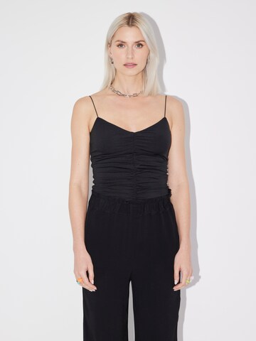 LeGer by Lena Gercke - Top 'Lenio' en negro: frente