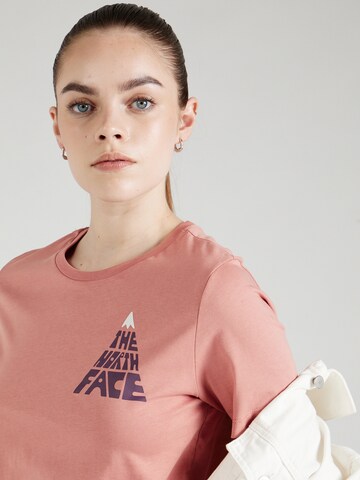 T-shirt 'Mountain Play' THE NORTH FACE en rose