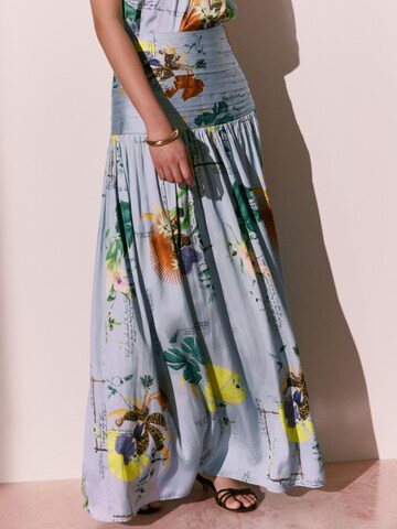 Next - Falda 'Kew' en azul: frente