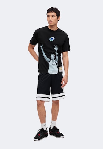Mitchell & NessMajica 'NBA PLAYER MAVERICKS - NOWITZKI' - crna boja: prednji dio