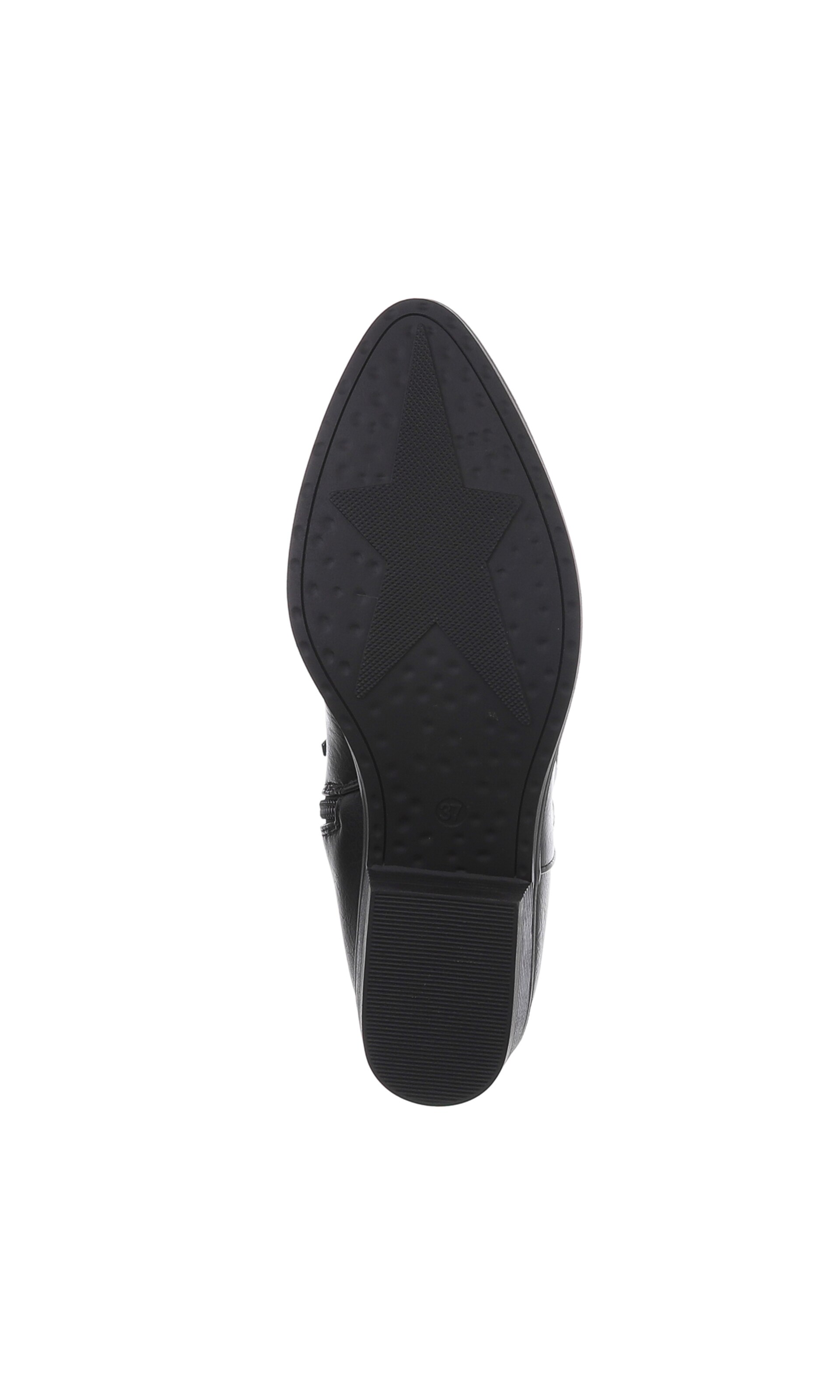 Ital-Design Cowboy Boots in Black