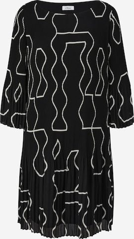 s.Oliver BLACK LABEL Dress in Black: front