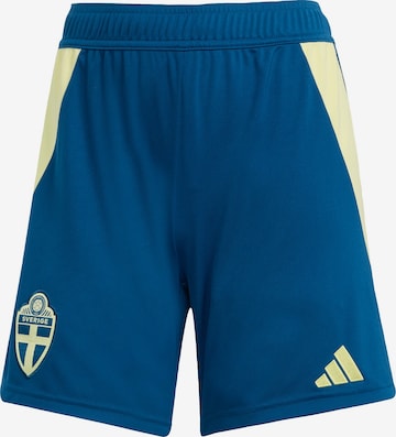 Regular Pantalon de sport 'Sweden 25' ADIDAS PERFORMANCE en bleu : devant