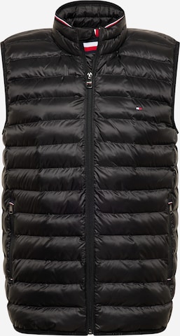regular Gilet di TOMMY HILFIGER in nero: frontale