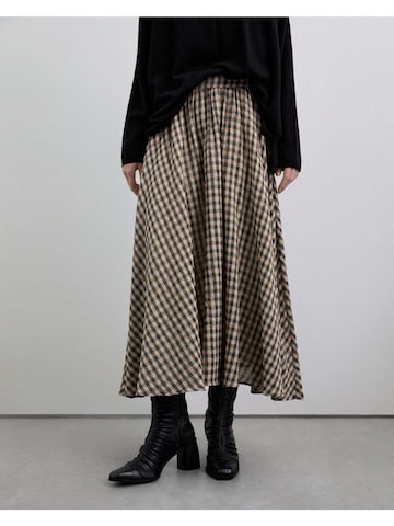 Scalpers Kjol i brun: framsida