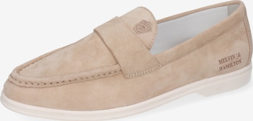 MELVIN & HAMILTON Mokassin 'Adley 23' in Beige: Vorderseite