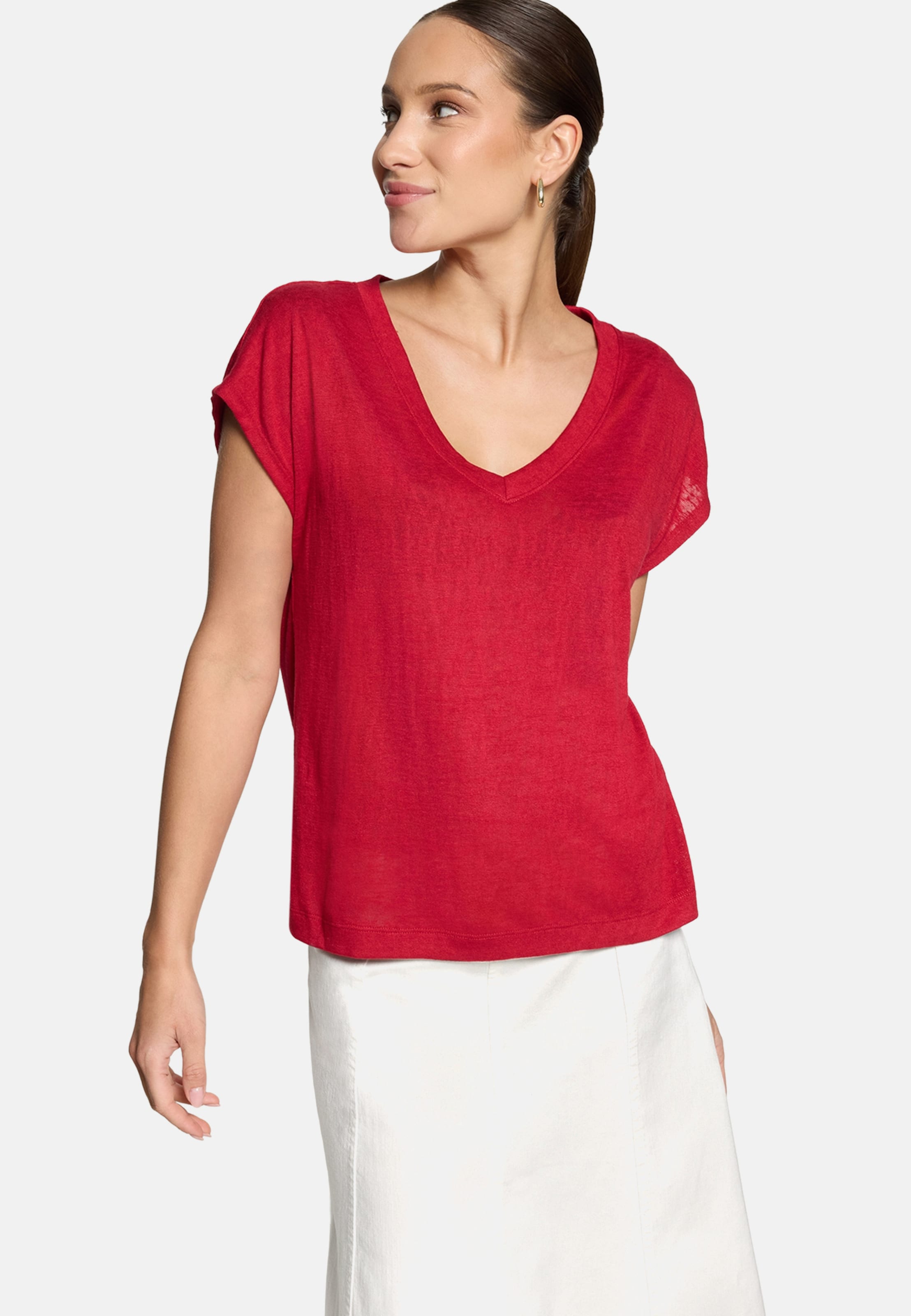 zero Shirt in Red: front