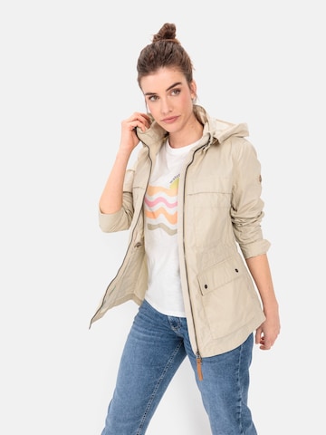 CAMEL ACTIVE Leichte Jacke mit abnehmbarer Kapuze in Beige