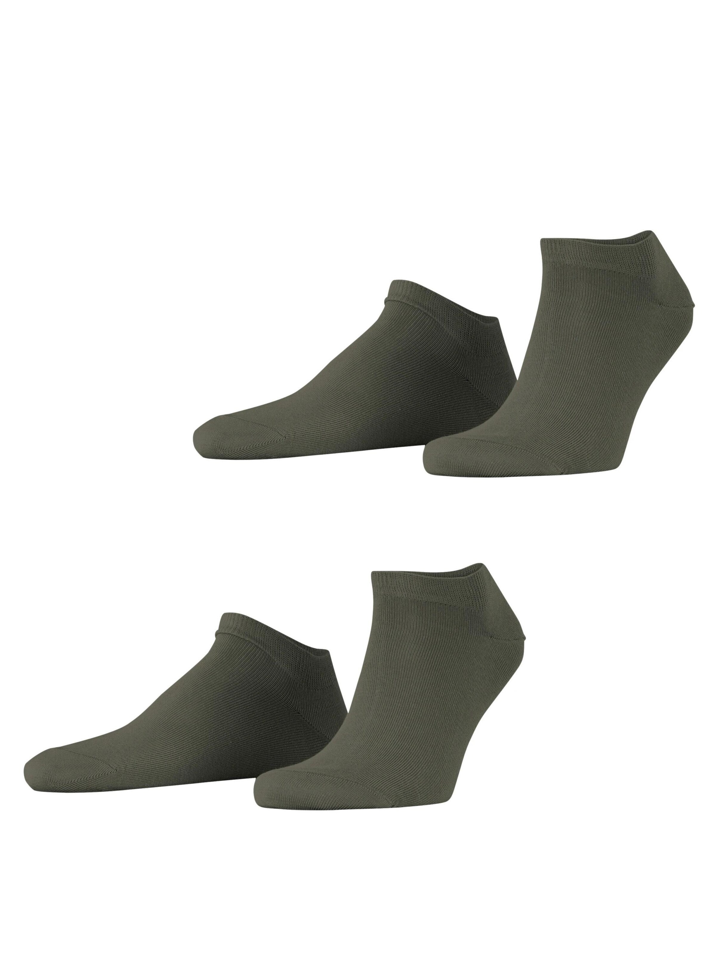 ESPRIT Füßlinge 'Basic Uni 2-Pack'‌‌ in Grün: Vorderseite