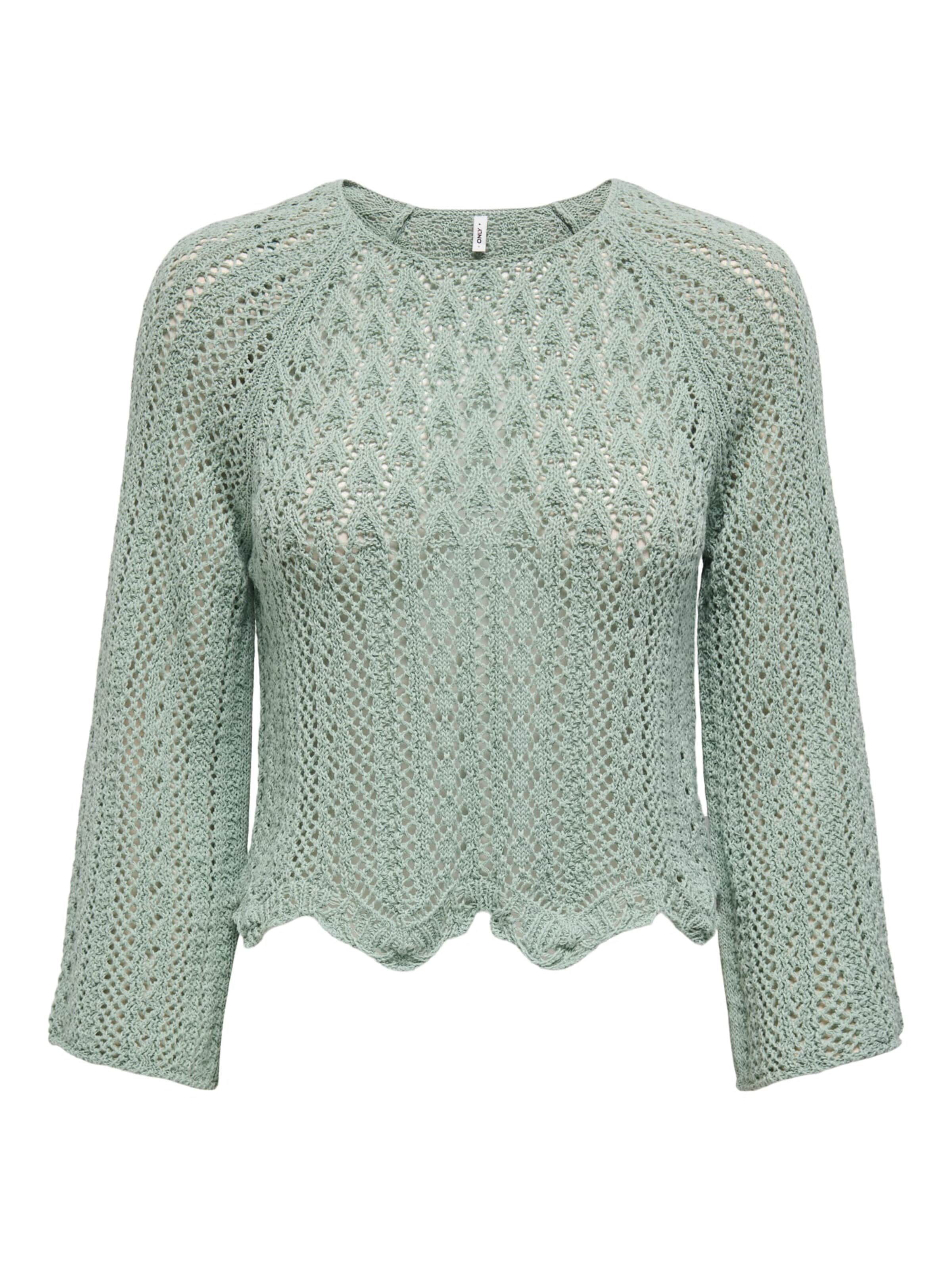 ONLY Trui in Groen: voorkant