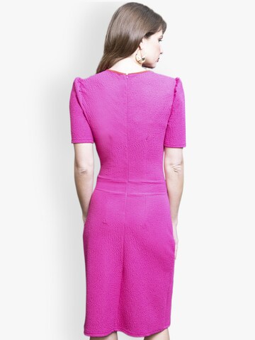 Robe fourreau HotSquash en rose