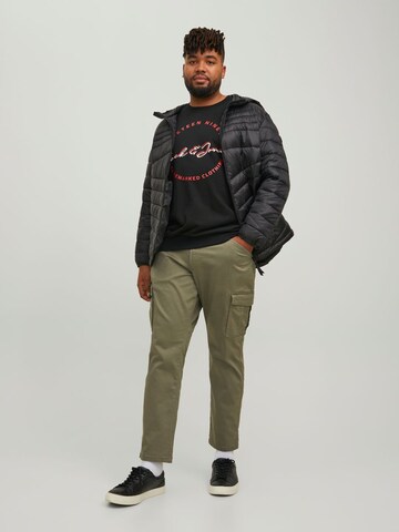 Jack & Jones Plus Regular Cargobyxa 'STACE' i grön