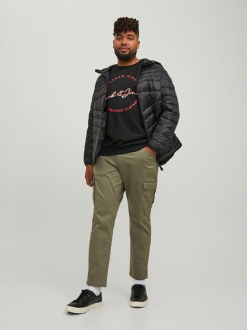 Jack & Jones Plus Regular Cargo Pants 'STACE' in Green