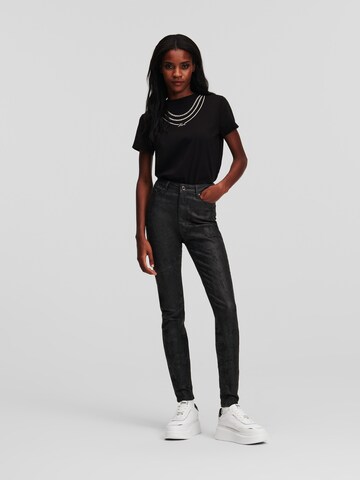 Skinny Jeans di Karl Lagerfeld in nero