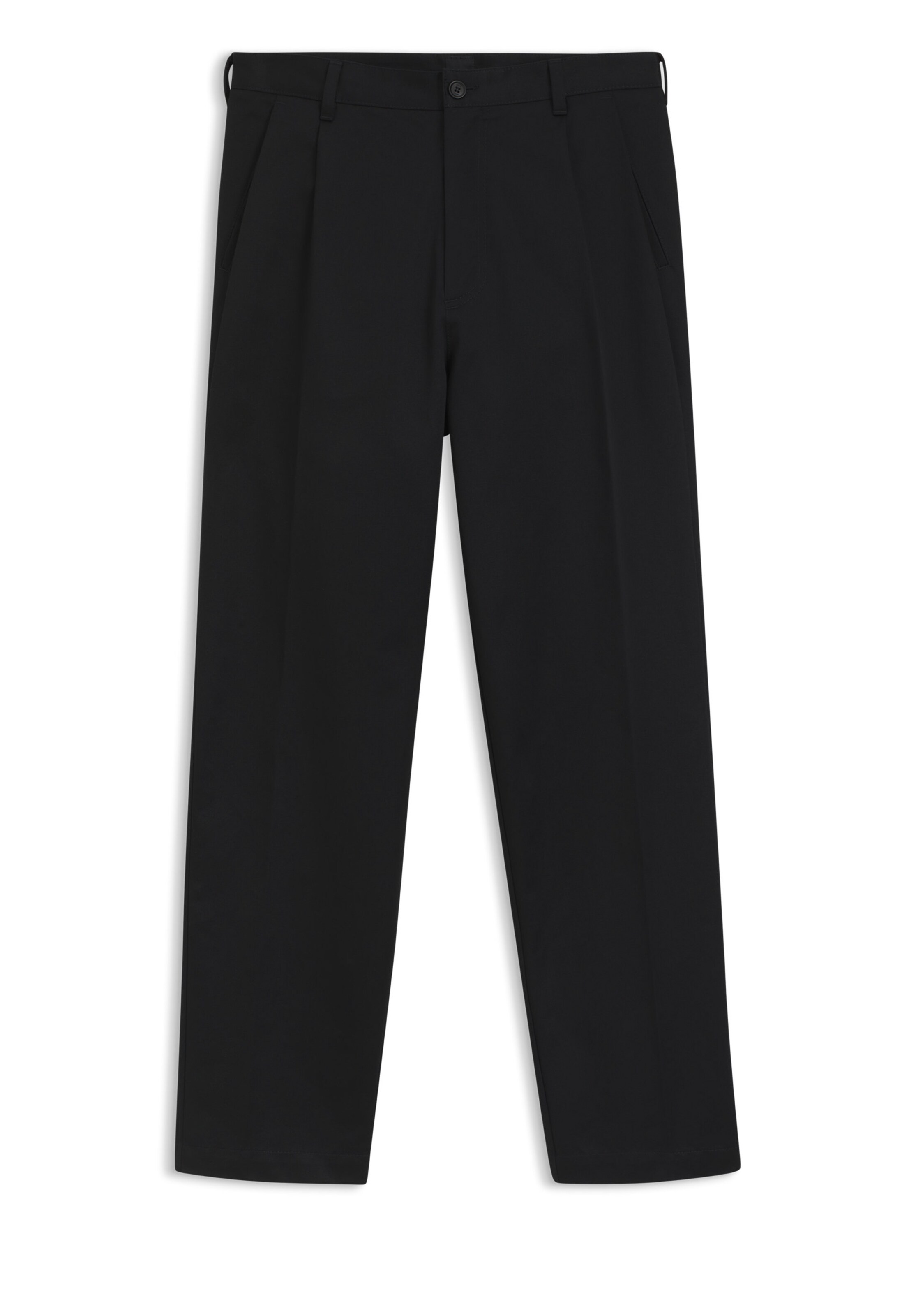 BOSS Pants in Black: front