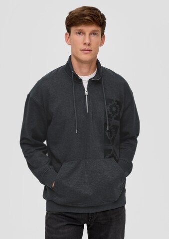 s.Oliver Sweatshirt in Grey: front