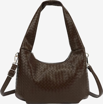 Noella - Shopper ' Peony ' en marrón: frente