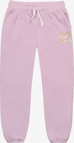 MINOTI Tapered Παντελόνι σε ροζ: μπροστά