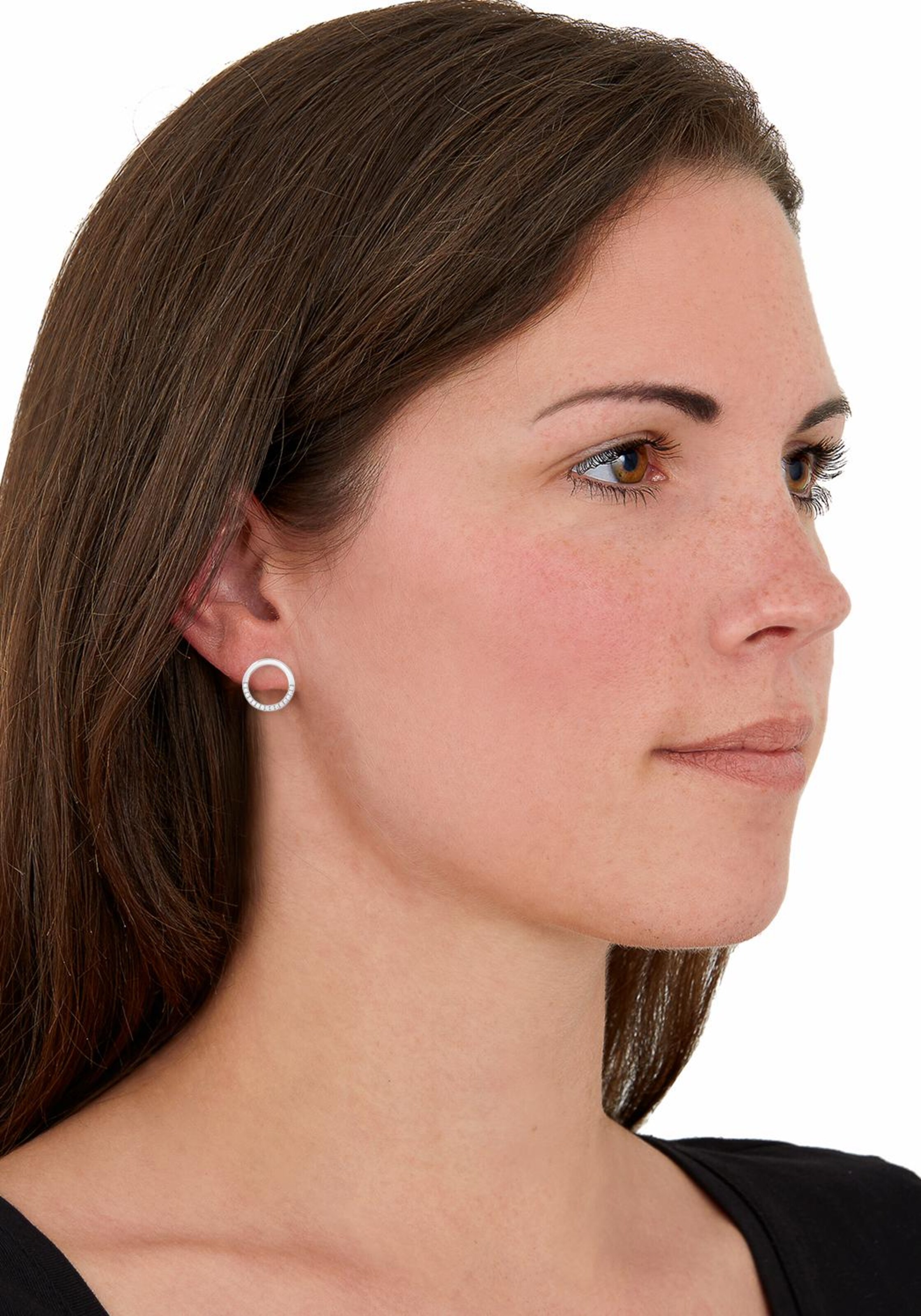 s.Oliver Earrings in Silver: front