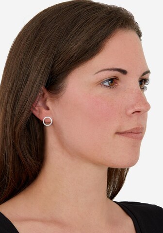 s.Oliver Earrings in Silver: front