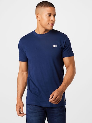 Starter Black Label T-Shirt 'Essential' in Blau: predná strana