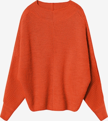 MANGO Пуловер в оранжево: отпред