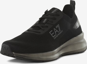 EA7 Emporio Armani Sneaker in Schwarz: predná strana