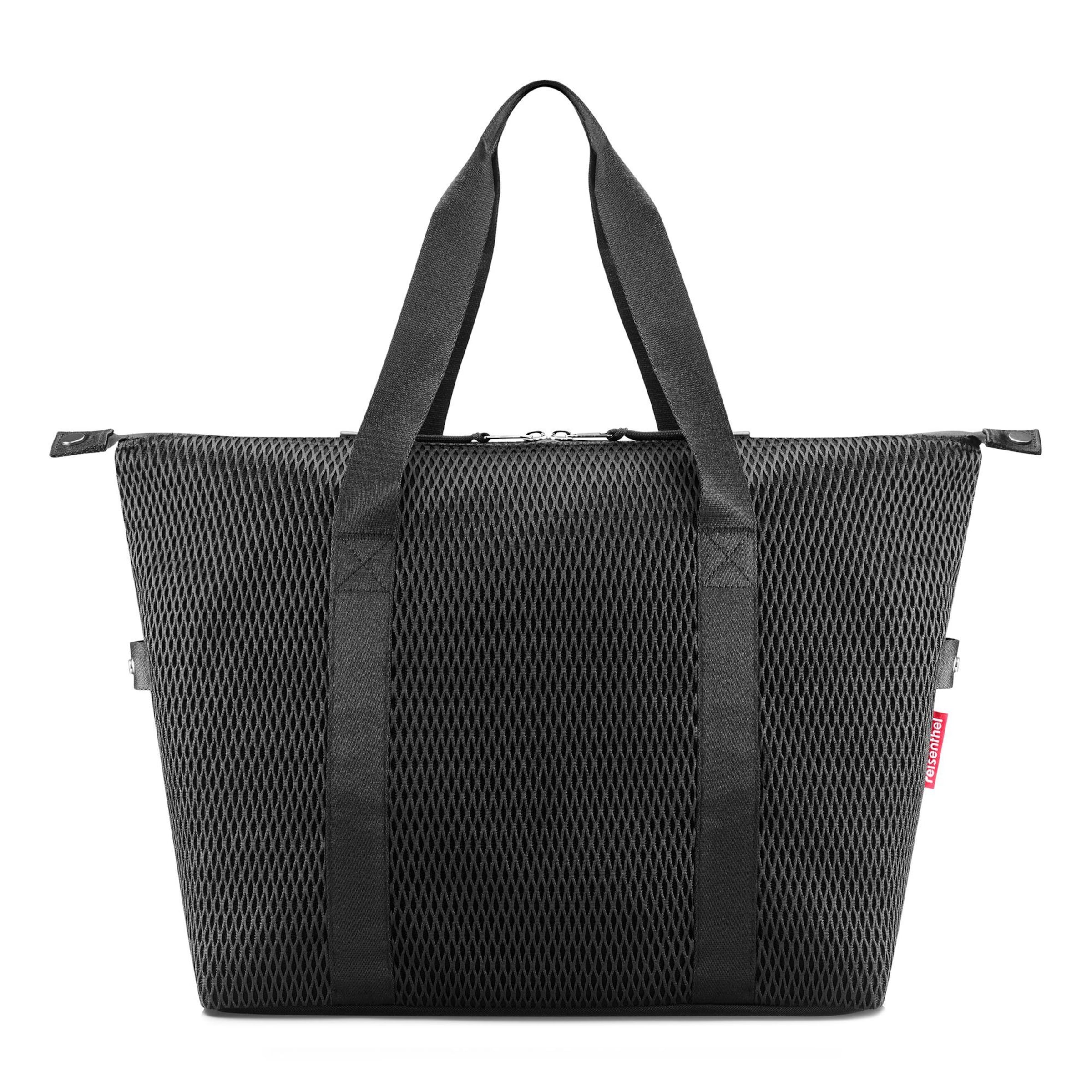REISENTHEL Weekender in Black: front