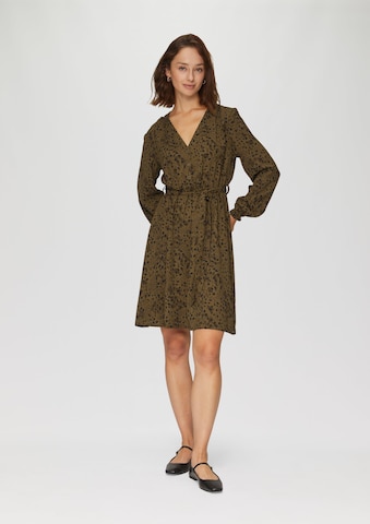 Robe QS en marron : devant