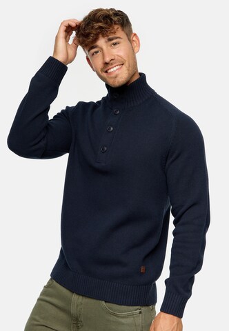 INDICODE JEANS Sweater ' INIsalu ' in Blue