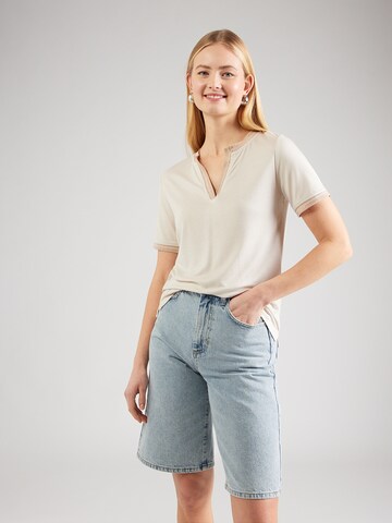 MORE & MORE T-Shirt in Beige: Vorderseite