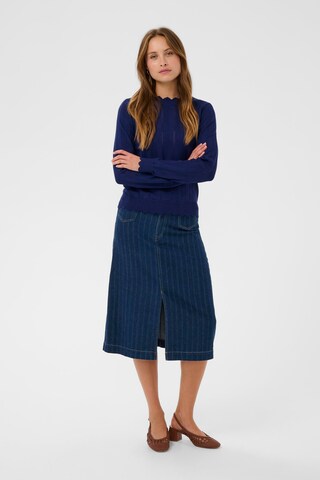 SAINT TROPEZ Pullover 'ObetteSZ' in Blau