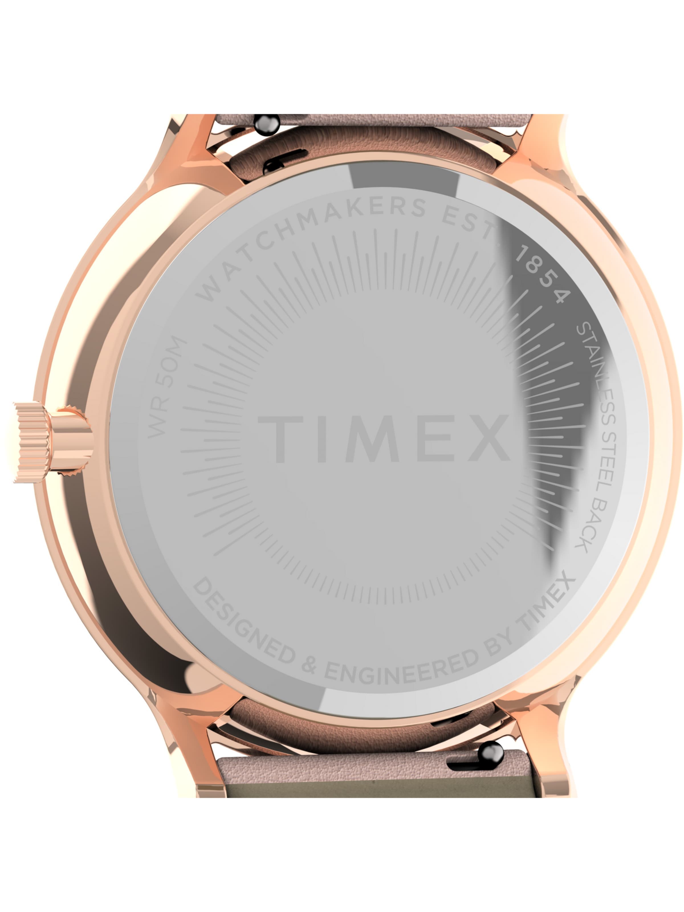 TIMEX Analog Watch 'Transcend City' in Pink