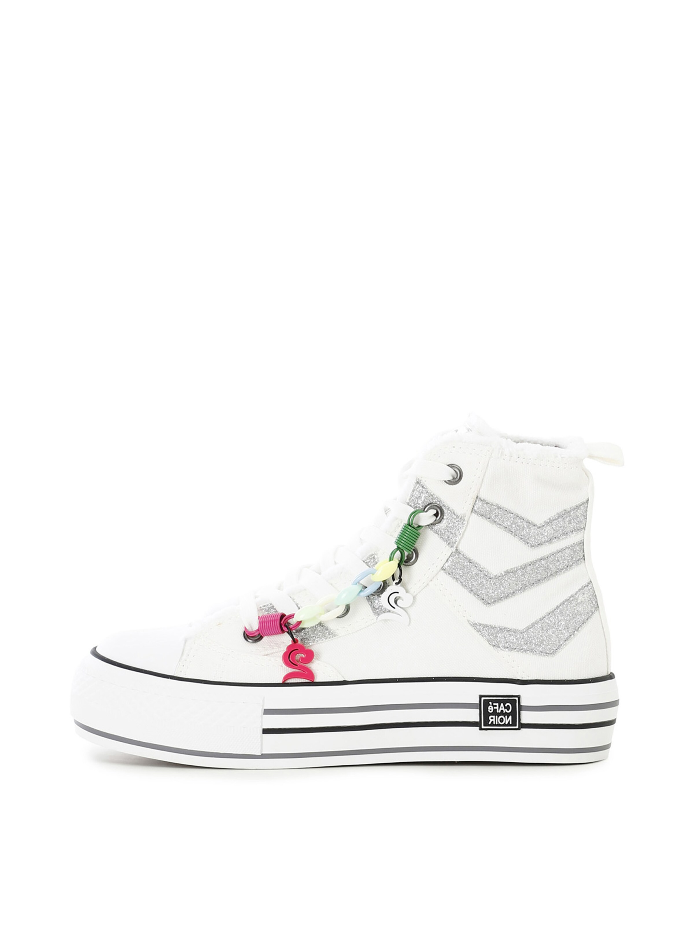 Sneaker bassa di CAFè NOIR in beige: frontale