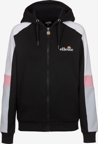 ELLESSE Sweatshirt 'Leornitta' in Black: front