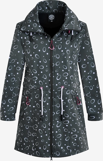 Navigazione Übergangsjacke in oliv / pink / weiß, Produktansicht