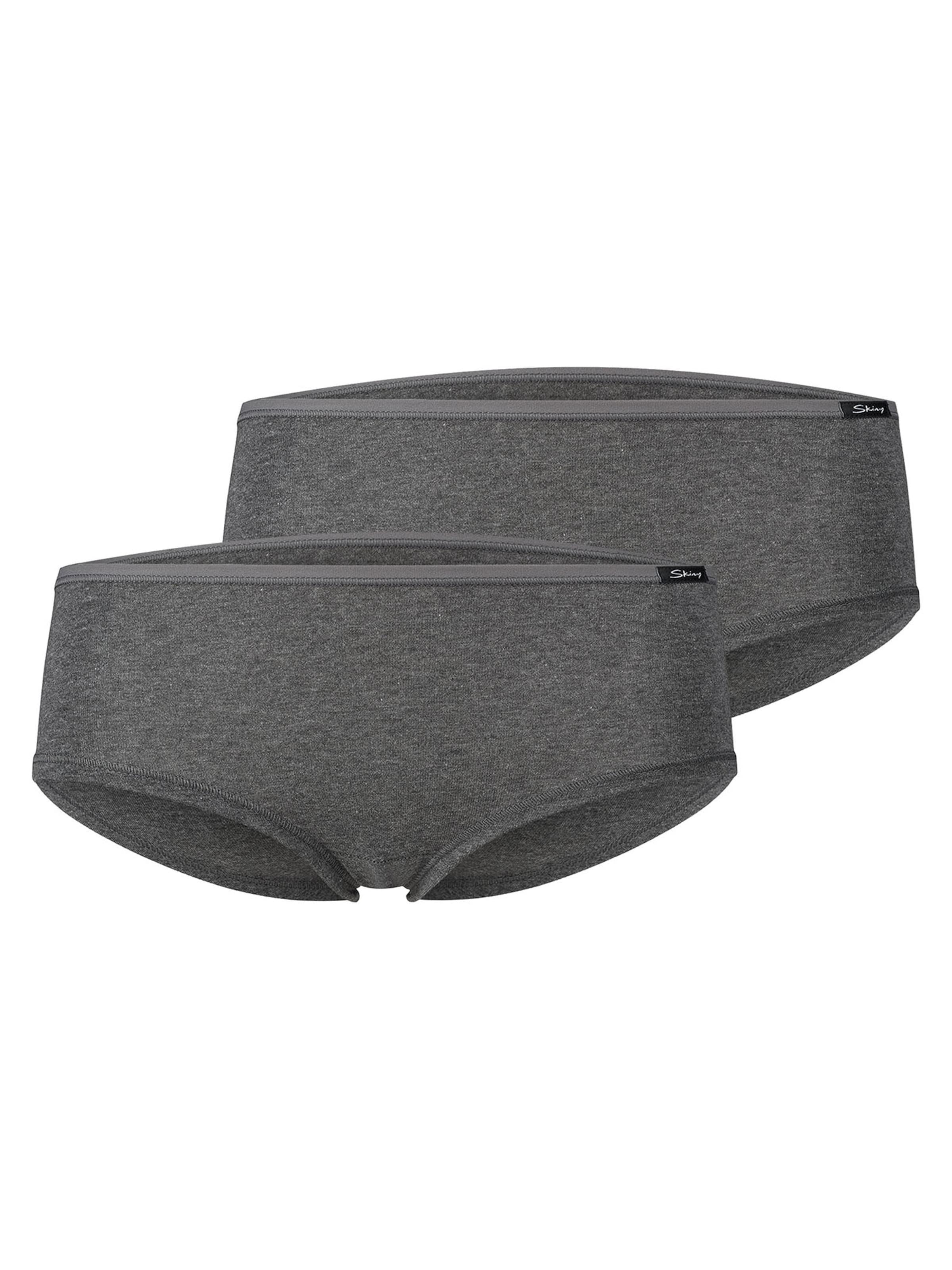 Skiny Panty ' Cotton Advantage ' in Grau: Vorderseite