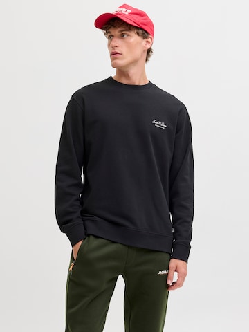Sweat-shirt 'JJEARCHIVE' JACK & JONES en noir : devant