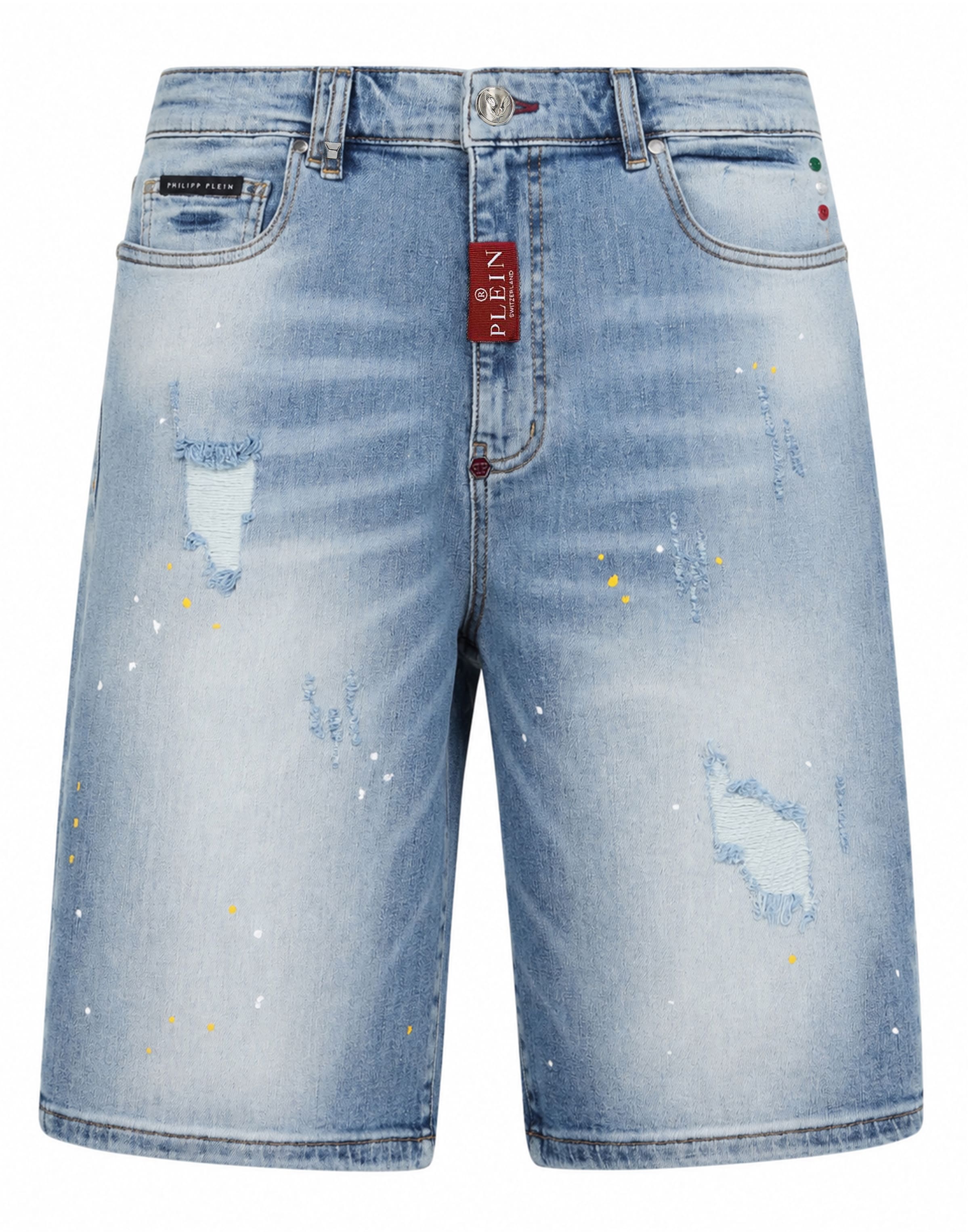 Philipp Plein Regular Jeans 'Formentera' in Blue: front