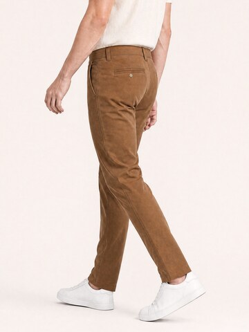 yazubi Slim fit Chino Pants 'Kyle' in Beige