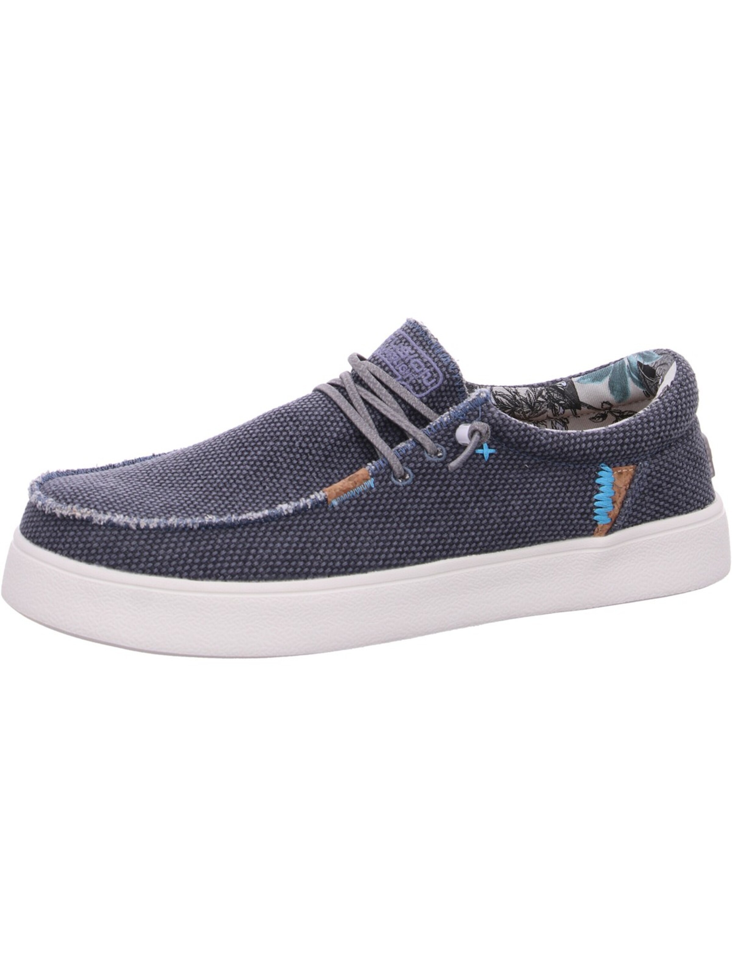 Fusion Mokassin‌‌‌‌‌‌ in Blau: Vorderseite